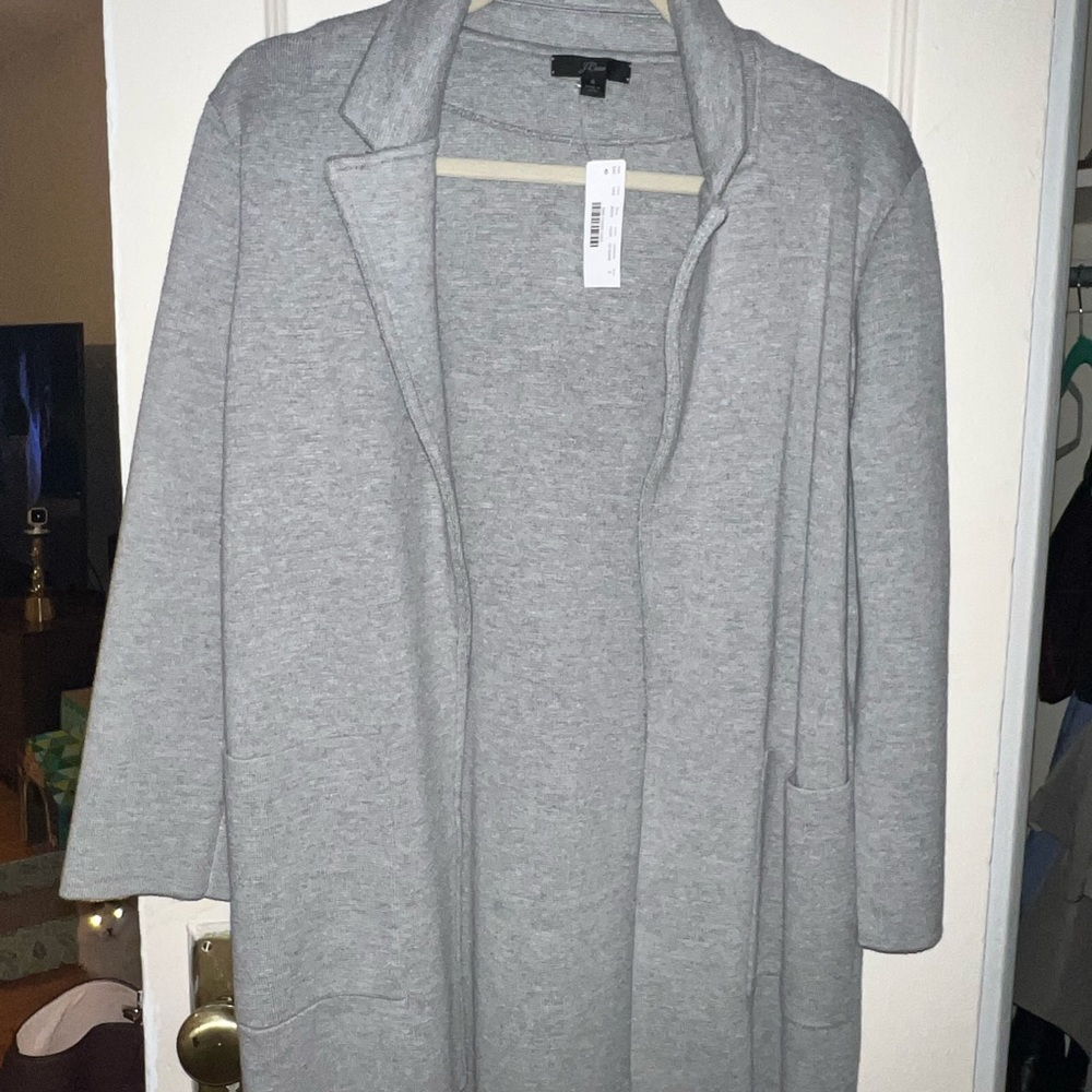 COPY - J Crew Sweater Blazer